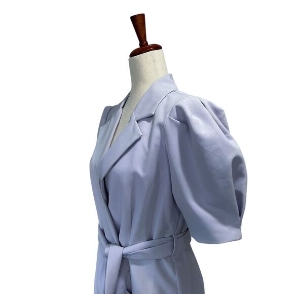 Revolve Song Of‎ Style Cadence Blazer Belted Mini Dress In Hush Purple Small - Picture 10 of 15